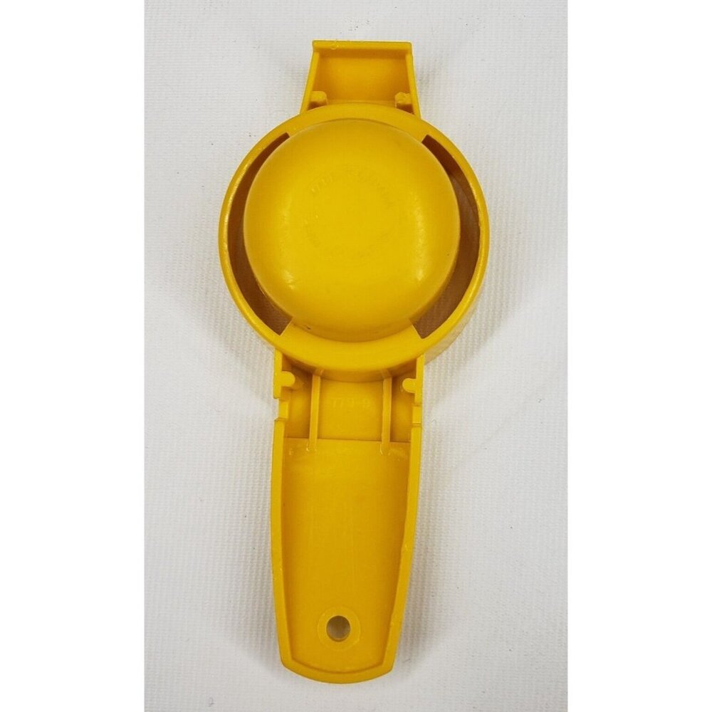 Tupperware Egg Separator 779-7 Yellow Kitchen Gadget Yolkster Tool